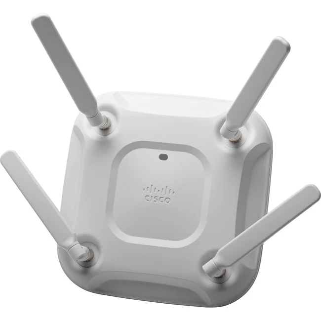 Cisco Aironet 3702E IEEE 802.11ac 1.27 Gbit/s Wireless Access Point - 2.40 GHz, 5 GHz - MIMO Technology - Gigabit Ethernet - Ceiling Mountable