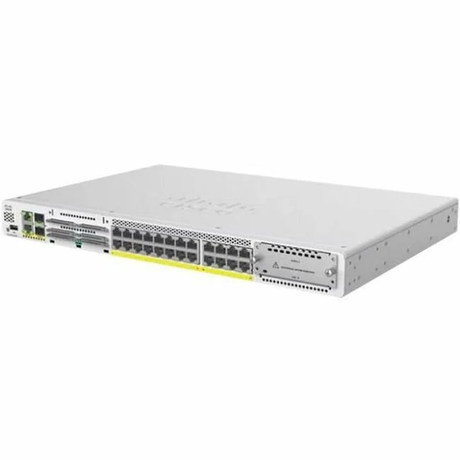 Cisco C1100TG-1N32A Router - 2 Ports - 2 WAN Port(s) - 3 Network Interface Module (NIM), SFP Slots - 2 GB - Gigabit Ethernet - IEEE 802.1Q, IEEE 802.3 - 1U - Rack-mountable - 1 Year