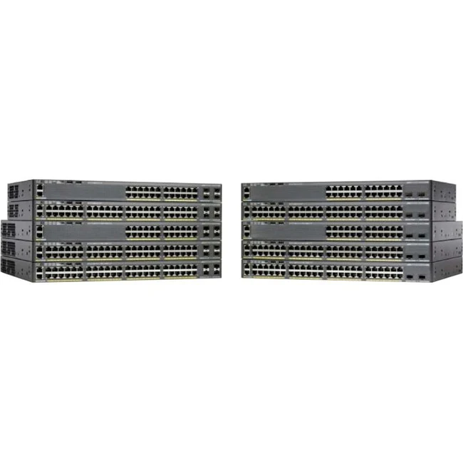 Cisco Catalyst 2960X-48LPD-L Ethernet Switch - 48 Ports - Manageable - 10/100/1000Base-T - Refurbished - 3 Layer Supported - PoE Ports - Rack-mountable - Lifetime Limited Warranty