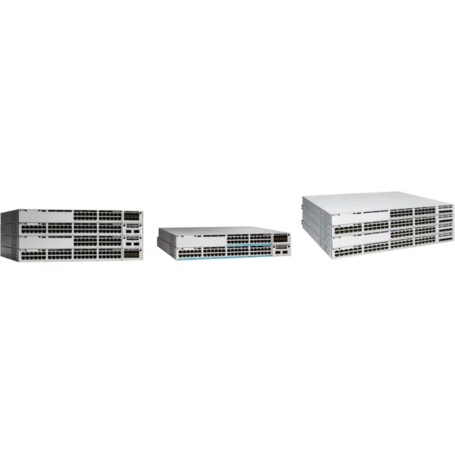 Cisco Catalyst 9300-48H Ethernet Switch - 48 Ports - Manageable - 3 Layer Supported - Modular - 1100 W Power Consumption - 822 W PoE Budget - Twisted Pair, Optical Fiber - PoE Ports - Rack-mountable - Lifetime Limited Warranty