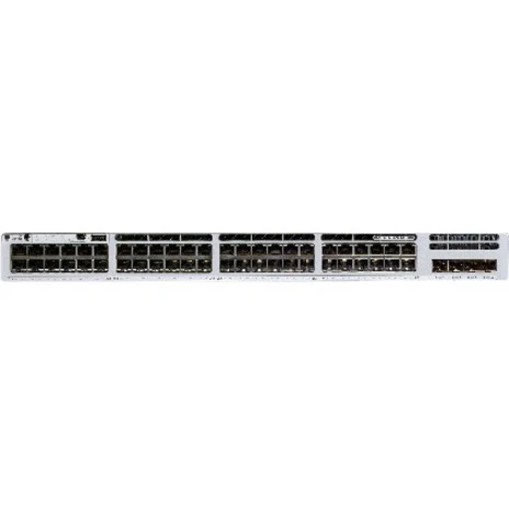 Cisco Catalyst 9300L-48P-4X-E Switch - 48 Ports - Manageable - 10 Gigabit Ethernet, Gigabit Ethernet - 10GBase-X, 1000Base-T - 3 Layer Supported - Modular - 4 SFP Slots - 350 W Power Consumption - Optical Fiber, Twisted Pair - Rack-mountable