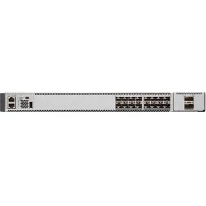 Cisco Catalyst 9500 16-Port 10G Switch, 2 x 40GE Network Module, NW Adv. License - Manageable - 10 Gigabit Ethernet - 10GBase-X - 3 Layer Supported - Modular - 950 W Power Consumption - Optical Fiber - 1U High - Rack-mountable