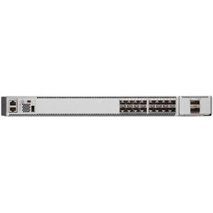 Cisco Catalyst 9500 16-port 10G switch, NW Ess. License - Manageable - 10 Gigabit Ethernet - 10GBase-X - 3 Layer Supported - Modular - 950 W Power Consumption - Optical Fiber - 1U High - Rack-mountable - Lifetime Limited Warranty
