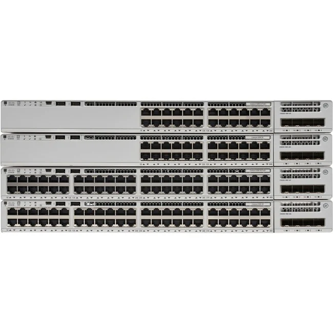 Cisco Catalyst C9200-48P Layer 3 Switch - 48 Ports - Manageable - Refurbished - 3 Layer Supported - 1000 W Power Consumption - Twisted Pair - Rack-mountable - Lifetime Limited Warranty