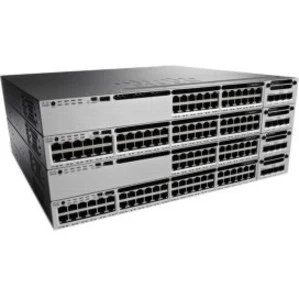 Cisco Catalyst WS-C3850-48F-L Layer 3 Switch - 48 Ports - Manageable - 10/100/1000Base-T - Refurbished - 3 Layer Supported - 1U High - Rack-mountable - Lifetime Limited Warranty