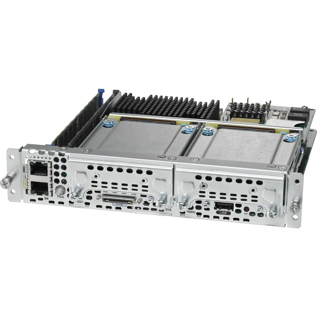 Cisco E140S Blade Server - 1 x Intel Xeon E3-1105C 1 GHz - 8 GB RAM - Serial Attached SCSI (SAS) Controller - Refurbished - 1 Processor Support - 16 GB RAM Support - 0, 1 RAID Levels - Gigabit Ethernet, Fast Ethernet - 2 x SFF Bay(s)