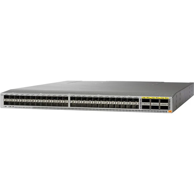 Cisco Nexus 9372PX-E Layer 3 Switch - Manageable - 10 Gigabit Ethernet, 40 Gigabit Ethernet - 10GBase-X, 40GBase-X - Refurbished - 3 Layer Supported - Modular - Optical Fiber - 1U High - Rack-mountable