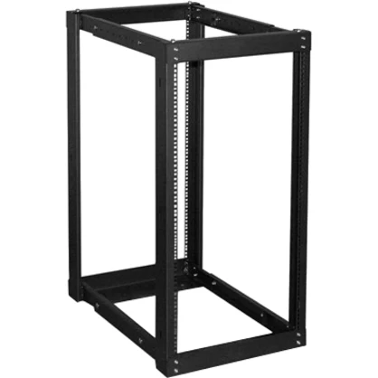 Claytek 22U 1100mm Adjustable Open Frame Server Rack with 2U Supporting Tray