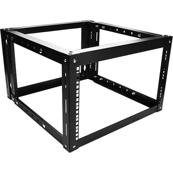 Claytek 6U 800mm Adjustable Wallmount Server Cabinet with 2U Cover Plate