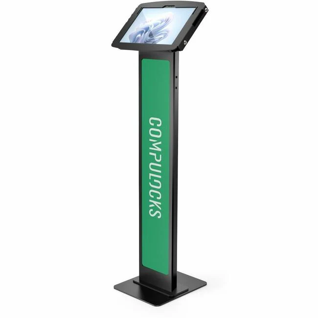 Compulocks Surface Pro/Go Enclosure Brandable Floor Stand - Space BrandMe