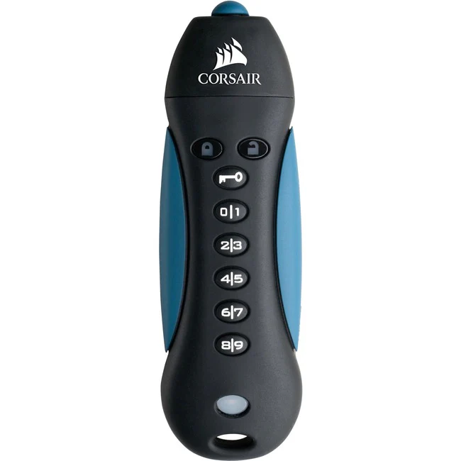 Corsair Flash Padlock 3 128GB USB 3.0 Flash Drive - 128 GB - USB 3.0 - 256-bit AES