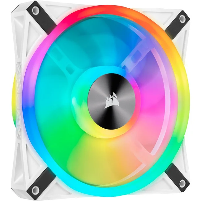 Corsair iCUE QL140 RGB 140mm PWM White Fan - Single Pack
