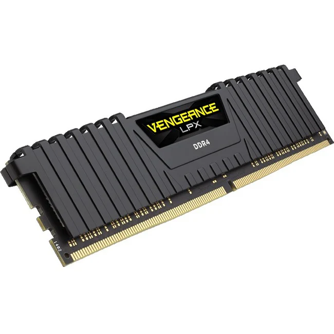 Corsair Vengeance LPX 16GB (2 x 8GB) DDR4 SDRAM Memory Kit - 16 GB (2 x 8GB) - DDR4-2666/PC4-21300 DDR4 SDRAM - 2666 MHz - CL16 - 1.20 V - Retail - Unbuffered - 288-pin - DIMM