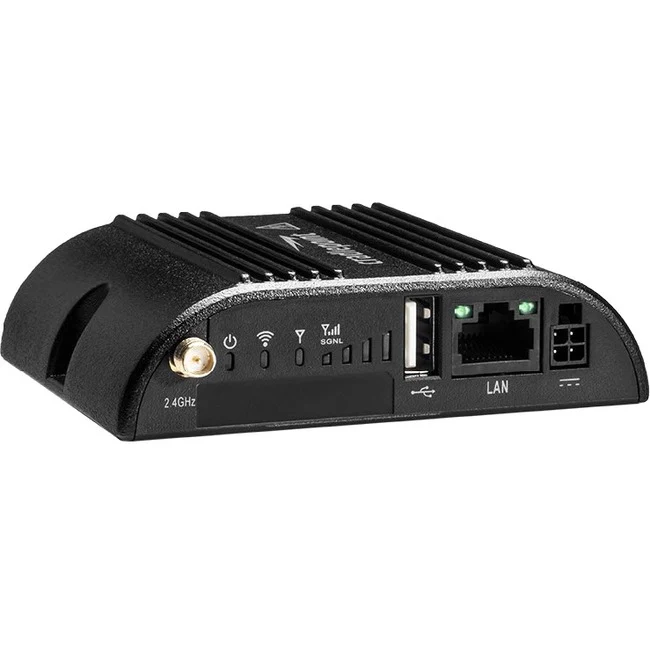 CradlePoint COR IBR200 Wi-Fi 4 IEEE 802.11b/g/n 1 SIM Ethernet, Cellular Modem/Wireless Router - 4G - LTE, DC-HSPA+ - 2.40 GHz ISM Band - 3 x Antenna(3 x External) - 1 x Network Port - USB - Gigabit Ethernet - VPN Supported