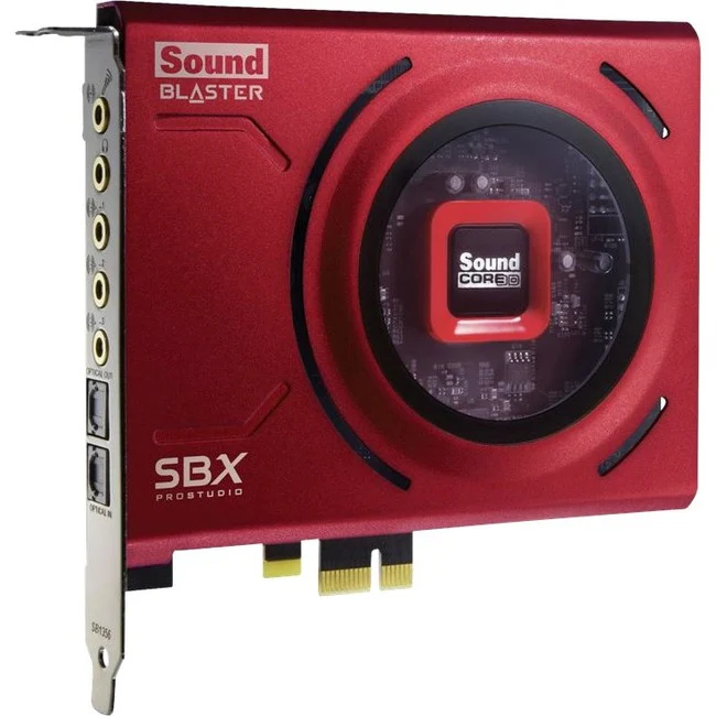 Creative Sound Blaster Z Sound Card - Creative High-performance PCI-e Gaming and Entertainment Sound Card 24 bit DAC Data Width - 5.1 Sound Channels - Internal - Creative Sound Core3D - PCI Express x1 - 116 dB - 3 Byte 192 kHz Maximum Playback Sampling Ra