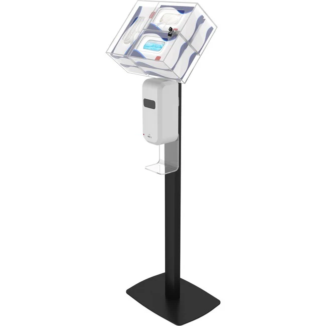 CTA Digital Premium Thin Profile Sanitizing Station (Black)