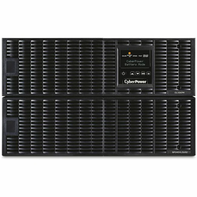 CyberPower OL10KRT Smart App Online UPS Systems - 10000VA/10000W, 200 - 240 VAC, Hardwire, 6U, Rack / Tower, Sine Wave, 4 Outlets, LCD, PowerPanel® Business, $300000 CEG, 3YR Warranty