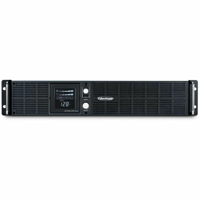 CyberPower OR1500LCDRTXL2U Smart App LCD UPS Systems - 1500VA/1125W, 120 VAC, NEMA 5-15P, 2U, Rack / Tower, 8 Outlets, LCD, PowerPanel® Business, $300000 CEG, 3YR Warranty