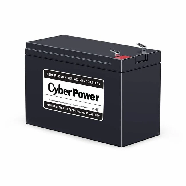 CyberPower RB1270B Replacement Battery Cartridge - 1 X 12 V / 7.2 Ah Sealed Lead-Acid Battery, 18MO Warranty