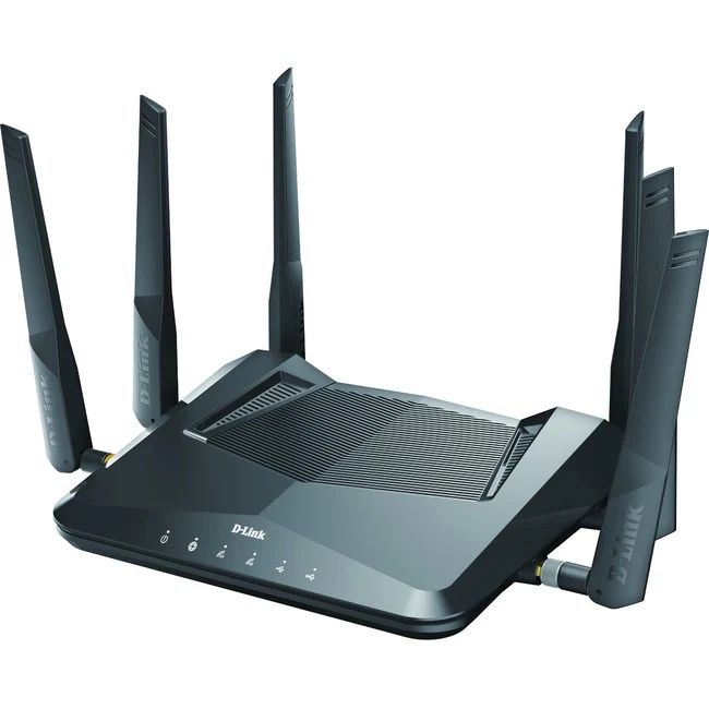 D-Link EXO AX DIR-X5460 Wi-Fi 6 IEEE 802.11ax Ethernet Wireless Router - 2.40 GHz ISM Band - 5 GHz UNII Band - 675 MB/s Wireless Speed - 4 x Network Port - 1 x Broadband Port - USB - Gigabit Ethernet - VPN Supported - Desktop