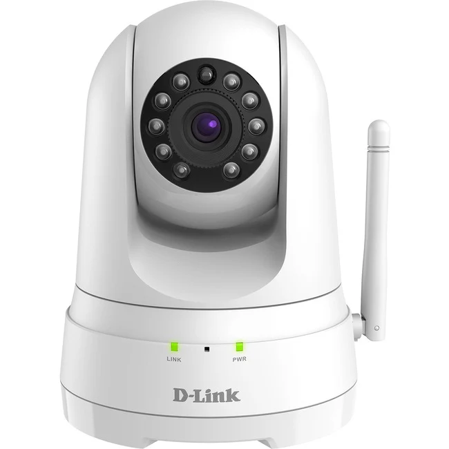 D-Link mydlink DCS-8525LH HD Network Camera - Color, Monochrome - 16 ft - H.264, MPEG-2 - 1920 x 1080 Fixed Lens - CMOS - Alexa, Google Assistant, IFTTT Supported