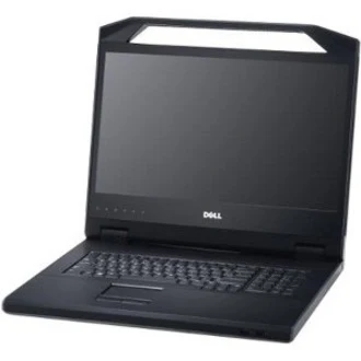 Dell 18.5 in 1U Rackmount LED KMM Console - English Language Keyboard - TAA Compliant - 18.5" LED - 2 x USB - 1 x VGA - Keyboard - 1U High