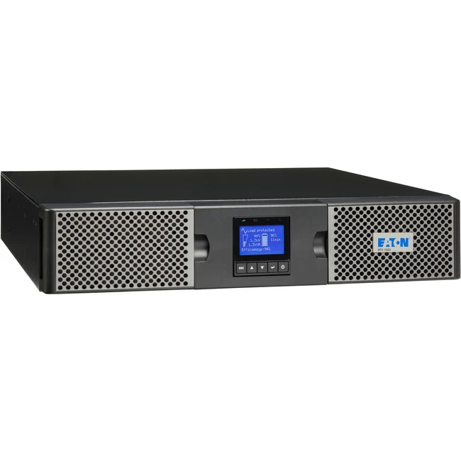 Eaton 9PX 1500VA 1350W 120V Online Double-Conversion UPS - 5-15P, 8x 5-15R Outlets, Cybersecure Network Card Option, Extended Run, 2U Rack/Tower - 2U Rack/Tower - 120 V AC Input - 120 V AC Output - 8 x NEMA 5-15R