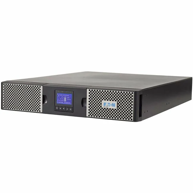 Eaton 9PX 700VA 630W 120V Online Double-Conversion UPS - 5-15P, 8x 5-15R Outlets, Cybersecure Network Card Option, Extended Run, 2U Rack/Tower - 2U Rack/Tower - 120 V AC Input - 120 V AC Output - 8 x NEMA 5-15R