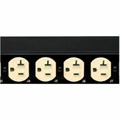 Eaton ATS rack PDU, 1U, (2) L5-20P input, 1.92 kW max, 110-125V, 16A, 9 ft cord, Single-phase, Outlets: (8) 5-20R - 8 x NEMA 5-20R - 1.92kVA - 1U Rack-mountable