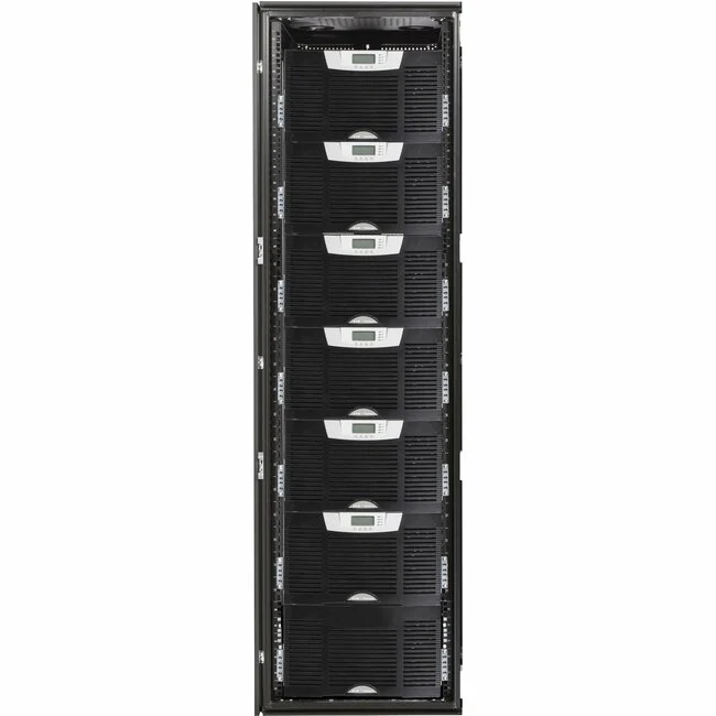 Eaton BladeUPS, 24 kVA, 24 kW, 208Y/120V, 72A, Fixed connection, 840 watts, 2864 BTU/hr (HE mode), 2400 watts, 8188 BTU/hr (Normal mode), (1) available, 1 slot filled with Network Card - Tower - 5 Minute Stand-by - 220 V AC Input - 120 V AC, 208 V AC, 228