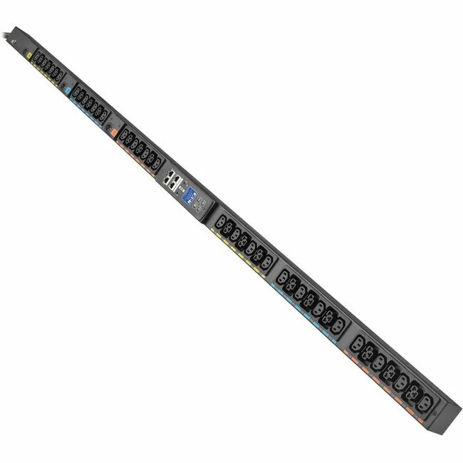 Eaton G4 Single-Phase Managed Rack PDU, 208V, 42 Outlets, 24A, 5.8kW, L6-30 Input, 10 ft. Cord, 0U Vertical - Managed - NEMA L6-30P - 24 x IEC 60320 C13, 18 x IEC 60320 C39 - 230 V AC - Circuit Breaker - Network (RJ-45) - 10 ft Cord Length - 0U - Vertical