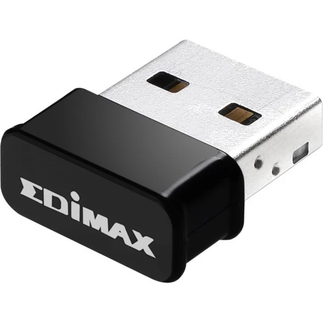 Edimax EW-7822ULC IEEE 802.11ac Wi-Fi Adapter for Desktop Computer/Notebook - USB 2.0 - 1.17 Gbit/s - 2.40 GHz ISM - 5 GHz UNII - External