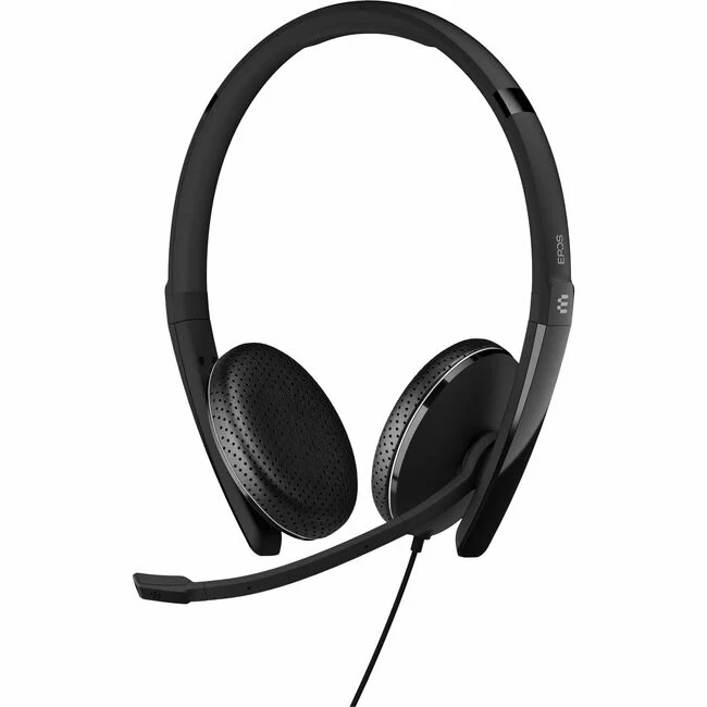 EPOS ADAPT 165T USB-C II - Stereo - USB Type C, Mini-phone (3.5mm) - Wired - On-ear - Binaural - Ear-cup - 7.58 ft Cable - Noise Canceling