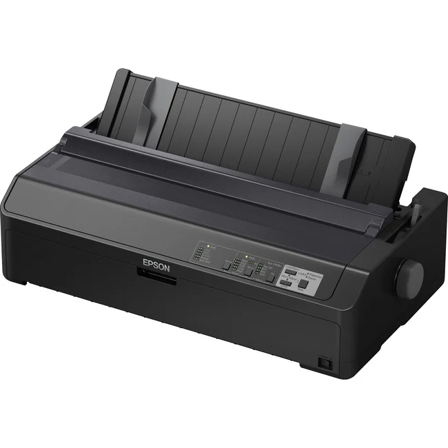 Epson FX-2190II 9-pin Dot Matrix Printer - Energy Star - 738 cps Mono - 8.50" , 3.90" , 4" , 7.20" , 10.10" Width x 11" , 16.50" , 16" , 16.50" , 14" Length - USB - Parallel