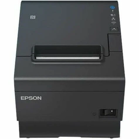 Epson OmniLink TM-T88VII Direct Thermal Printer - Monochrome - Receipt Print - Ethernet - USB - USB Host - With Cutter - Black - 19.69 in/s Mono - 180 dpi - 19.69 in/s Mono - 180 dpi - Automatic Cutting