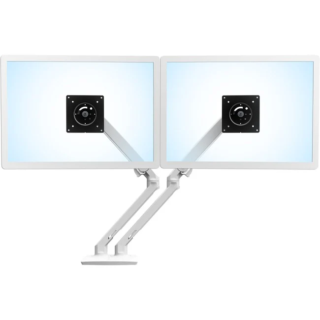 Ergotron MXV Desk Dual Monitor Arm (White)
