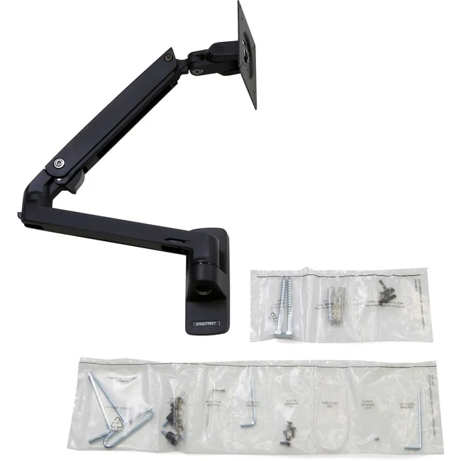 Ergotron MXV Wall Monitor Arm (Matte Black)