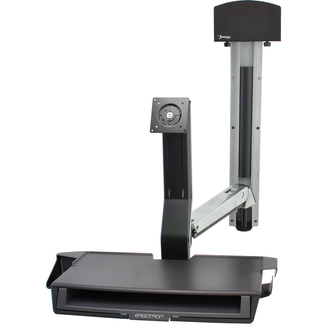Ergotron StyleView Sit-Stand Combo System with Worksurface