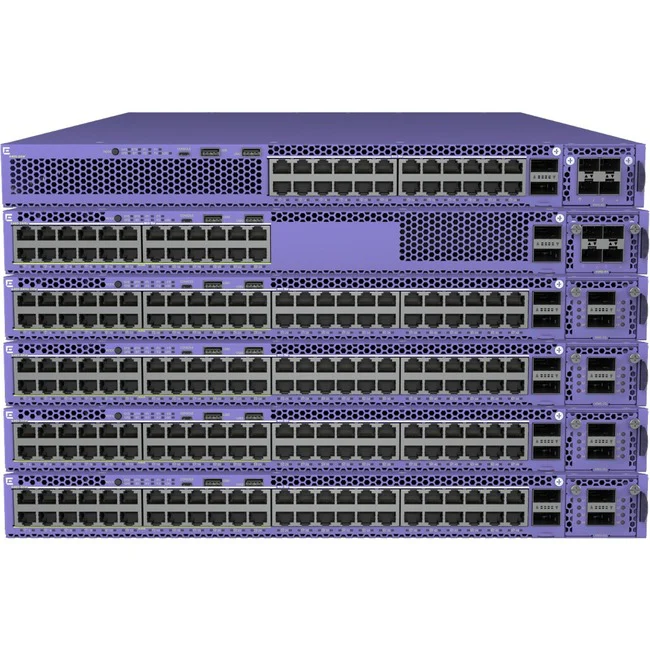 Extreme Networks ExtremeSwitching X465-24W Layer 3 Switch - 24 Ports - Manageable - 3 Layer Supported - Modular - 2485 W Power Consumption - Optical Fiber, Twisted Pair - 1U High - Rack-mountable