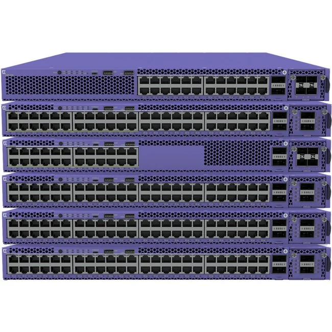 Extreme Networks ExtremeSwitching X465-48P Ethernet Switch - 48 Ports - Manageable - 3 Layer Supported - Modular - 1746 W Power Consumption - Optical Fiber, Twisted Pair - 1U High - Rack-mountable
