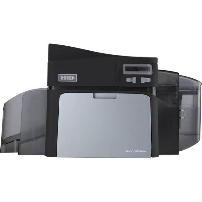 Fargo DTC4000 Single Sided Desktop Dye Sublimation/Thermal Transfer Printer - Color - Card Print - USB - 2.11" Print Width - 7 Second Mono - 24 Second Color - 300 dpi - 3.38" , 3.31" Width x 2.13" , 2.06" Length