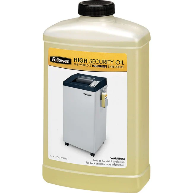 Fellowes Powershred® High Security Shredder Oil - 32 Oz. Bottle