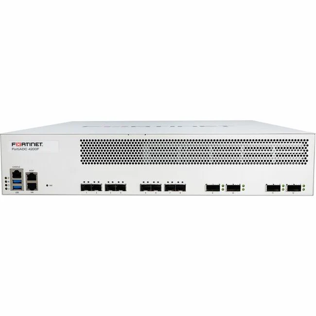 Fortinet FortiADC Advanced Application Delivery Controller - Application Security - 10GBase-X, 40GBase-X - 40 Gigabit Ethernet - AES, SHA-256 - 12 Total Expansion Slots - 2U - Rack-mountable