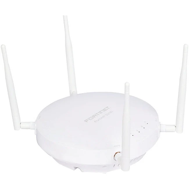 Fortinet FortiAP 223E IEEE 802.11ac 1.14 Gbit/s Wireless Access Point - 5 GHz, 2.40 GHz - MIMO Technology - 1 x Network (RJ-45) - Gigabit Ethernet - Ceiling Mountable, Wall Mountable, Rail-mountable