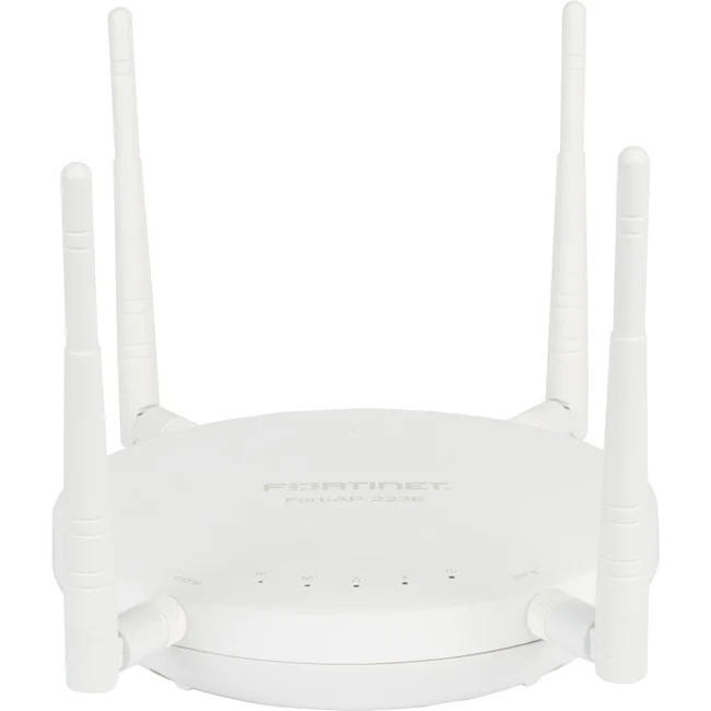 Fortinet FortiAP 223E IEEE 802.11ac 1.24 Gbit/s Wireless Access Point - 5 GHz, 2.40 GHz - MIMO Technology - 1 x Network (RJ-45) - Gigabit Ethernet - Ceiling Mountable, Wall Mountable, Rail-mountable
