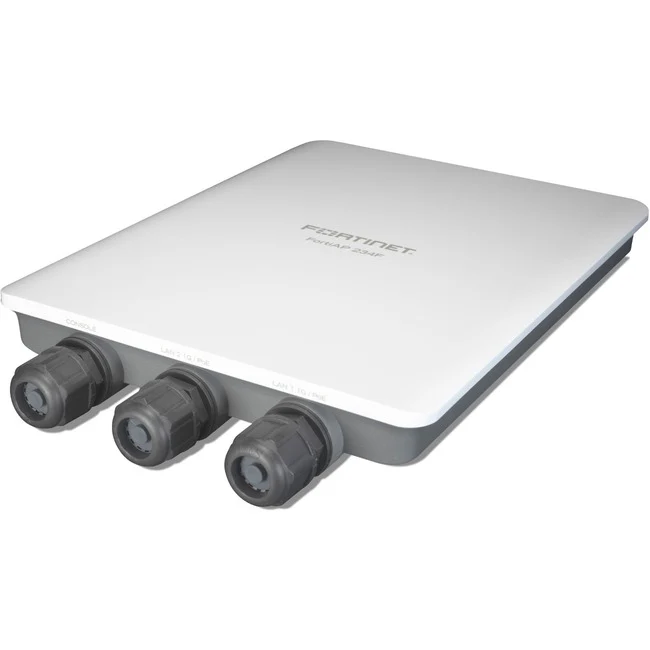 Fortinet FortiAP FAP-234F 802.11ax 1.73 Gbit/s Wireless Access Point - 2.40 GHz, 5 GHz - MIMO Technology - 2 x Network (RJ-45) - Gigabit Ethernet - 15.50 W - Ceiling Mountable, Wall Mountable, Rail-mountable, Desktop, Pole-mountable