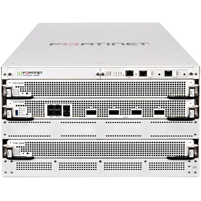 Fortinet FortiGate 7030E Network Security/Firewall Appliance - 5 Year 24 x7 FortiCare and FortiGuard Unified Threat Protection (UTP) - 6U