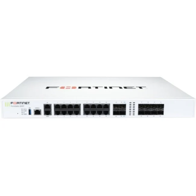 Fortinet FortiGate FG-201F Network Security/Firewall Appliance - 18 Port - 10/100/1000Base-T, 1000Base-X, 10GBase-X - 10 Gigabit Ethernet - AES (256-bit), SHA-256 - 500 VPN - 17 x RJ-45 - 12 Total Expansion Slots - 3 Year 24x7 FortiCare and FortiGuard UTP