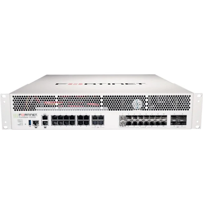 Fortinet FortiGate FG-3301E Network Security/Firewall Appliance - 18 Port - 1000Base-T, 40GBase-X, 10GBase-X, 10GBase-T - 40 Gigabit Ethernet - 16 x RJ-45 - 20 Total Expansion Slots - 2U - Rack-mountable
