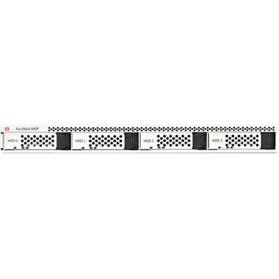 Fortinet FortiMail FML-900F Network Security/Firewall Appliance - 4 Port - 10/100/1000Base-T, 1000Base-X - Gigabit Ethernet - 4 x RJ-45 - 2 Total Expansion Slots - 1U - Rack-mountable